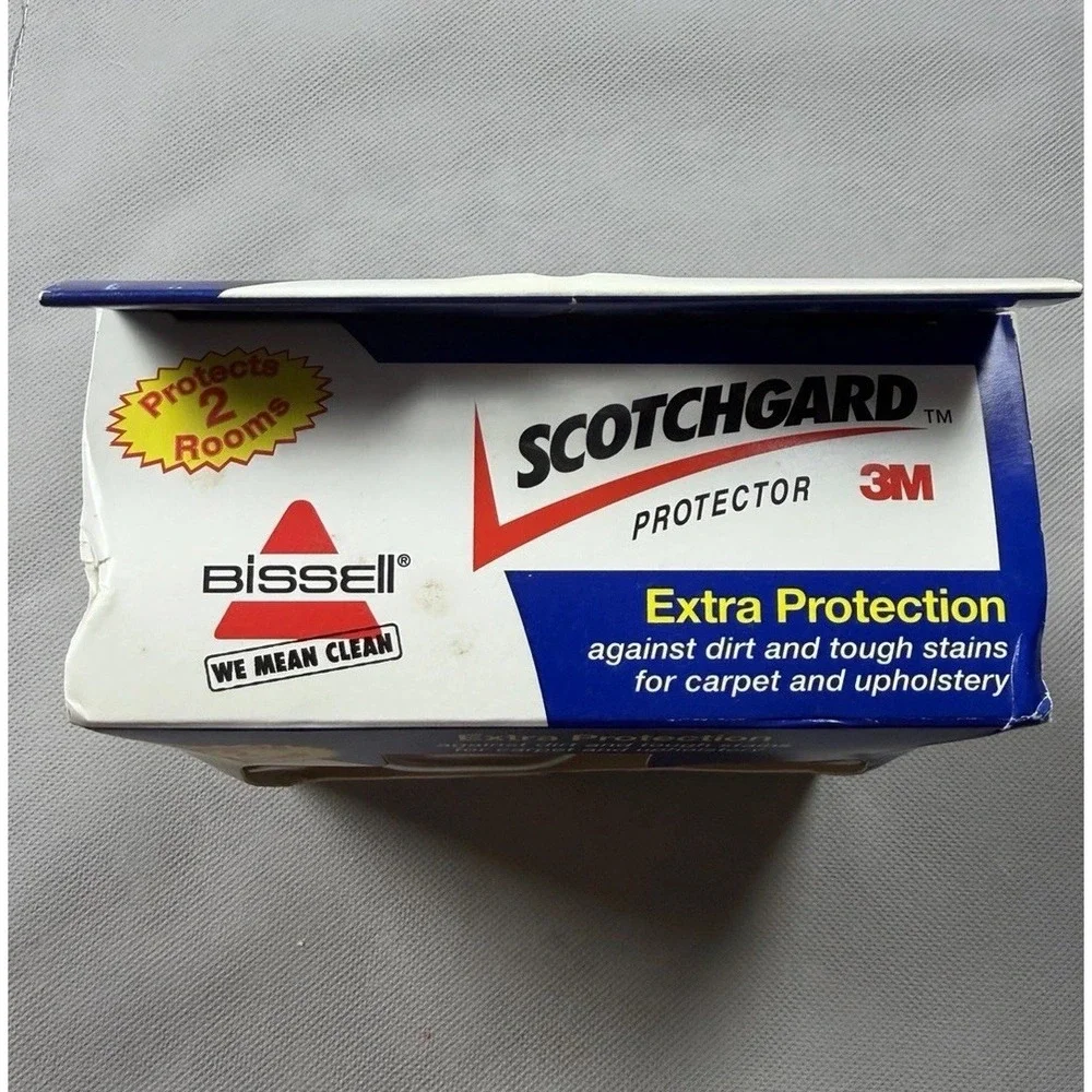 BISSELL SCOTCHGARD 3M EXTRA PROTECTION  CARPET, RUG, UPHOLSTERY ETC 8OZ 2 Rooms!